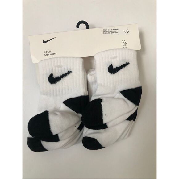 Nike Baby Socks 6-pack size 12-24 months - Picture 1 of 4